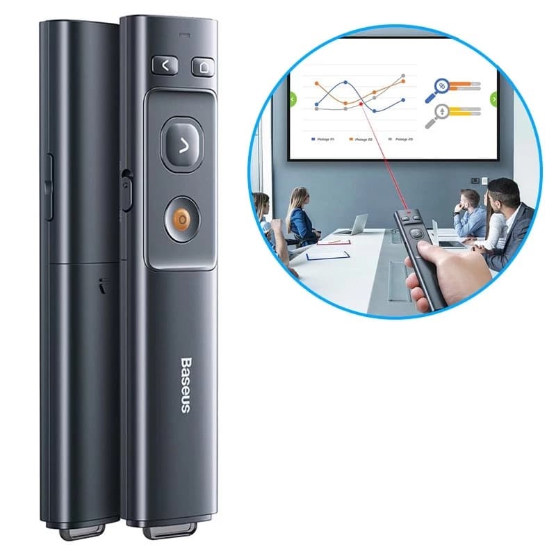 پرزنتر بی سیم باسئوس مدل Baseus Wireless Presenter AACFYB-0G — تصویر ۸