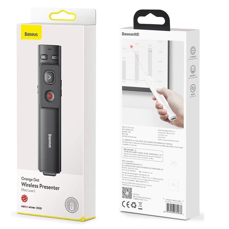 پرزنتر بی سیم باسئوس مدل Baseus Wireless Presenter AACFYB-0G — تصویر ۲