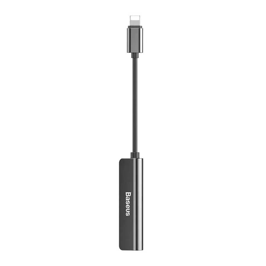 تبدیل لایتینگ به جک 3.5 میلی متری بیسوس Baseus L52 CALL52-01 — تصویر ۲