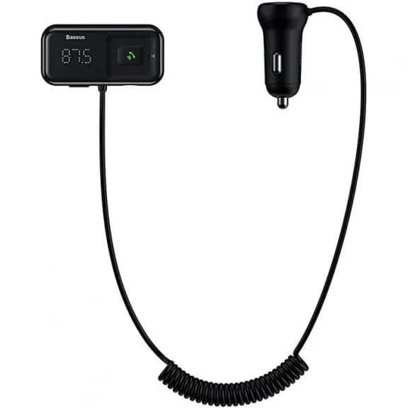 شارژر فندکی باسئوس Baseus Wireless MP3 Car Charger T Typed S-16 CCMT000201