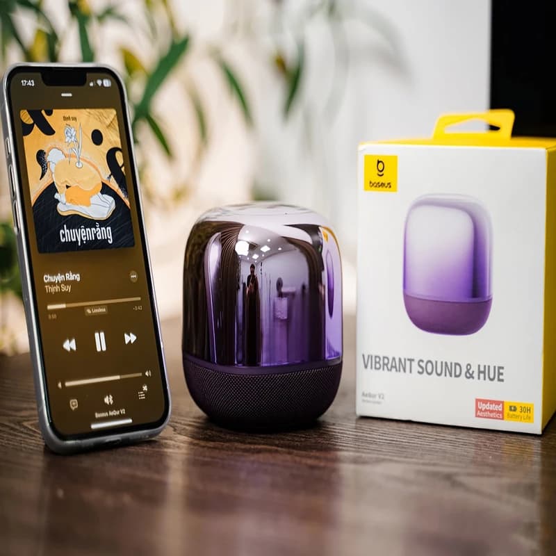 اسپیکر همراه بیسوس مدل Baseus AeQur V2 A20050500211-00 — تصویر ۳