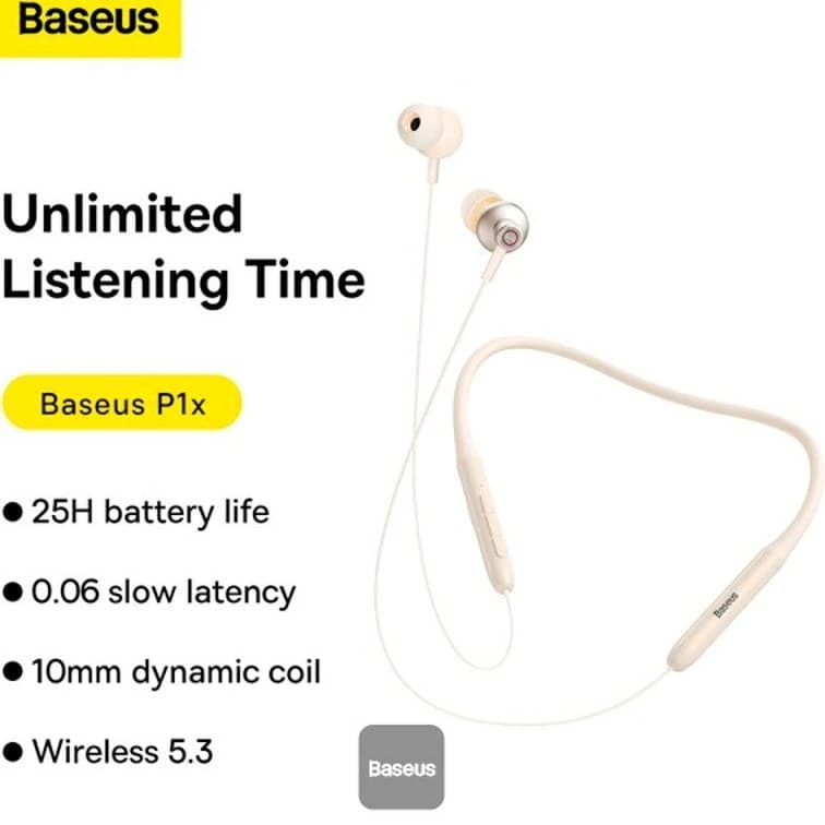 هندزفری گردنی بیسوس Baseus Bowie P1x NGPB010001 — تصویر ۵