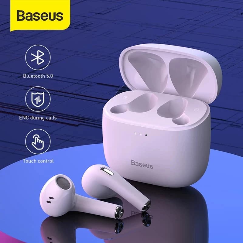 هندزفری بلوتوث بیسوس Baseus bowie E8 True Wireless Earfones NGE8-01 — تصویر ۵