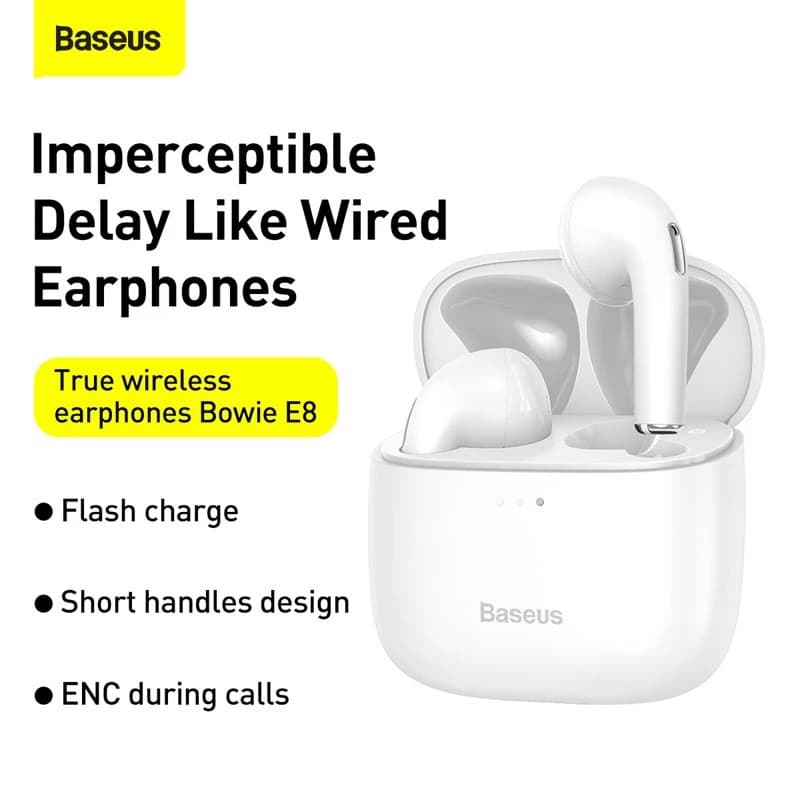 هندزفری بلوتوث بیسوس Baseus bowie E8 True Wireless Earfones NGE8-01 — تصویر ۳