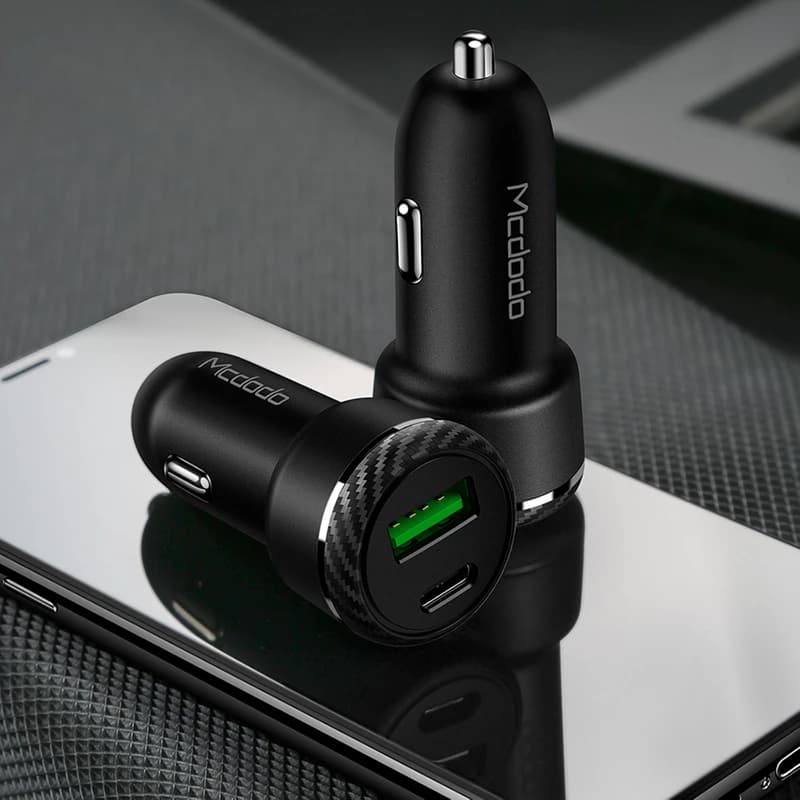 شارژر فندکی فست شارژ 38 واتی مک دودو مدل MCDODO CC-5970 — تصویر ۵
