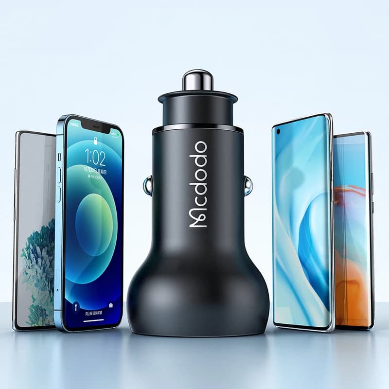 شارژر فندکی فست‌شارژ 45 وات مک دودو MCDODO CC-7030 — تصویر ۶