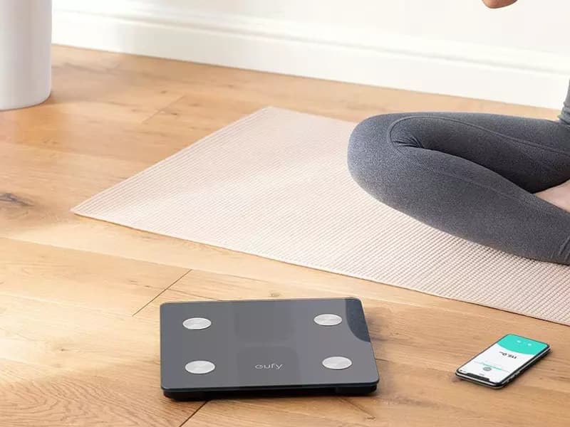 ترازوی هوشمند خانگی انکر Anker Eufy Smart Scale C1 Black Iteration 1 — تصویر ۲