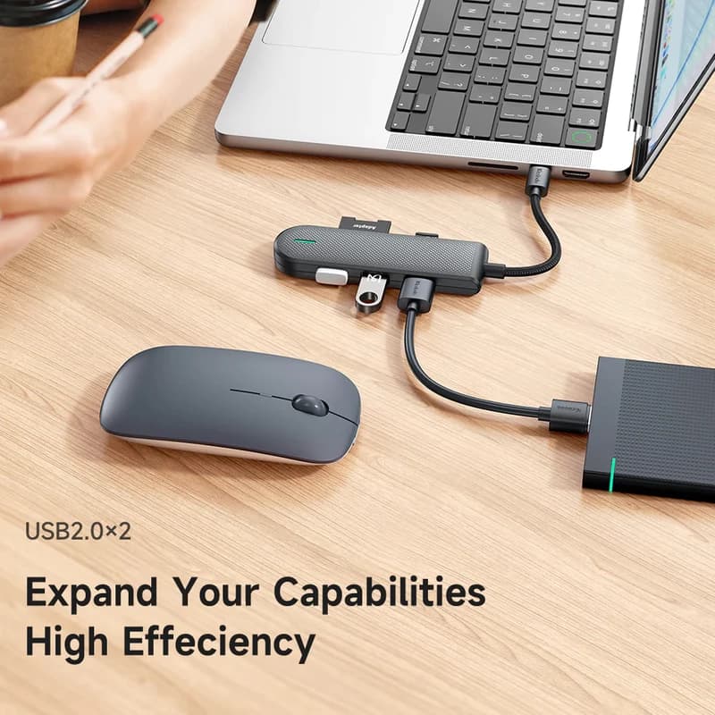 هاب 5 پورت USB-C مک دودو مدل MCDODO HU-1430 — تصویر ۷
