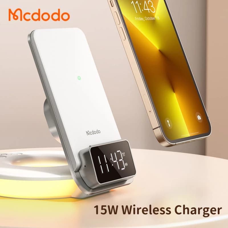 شارژر وایرلس 15 وات مک دودو مدل MCDODO CH-1610 — تصویر ۶