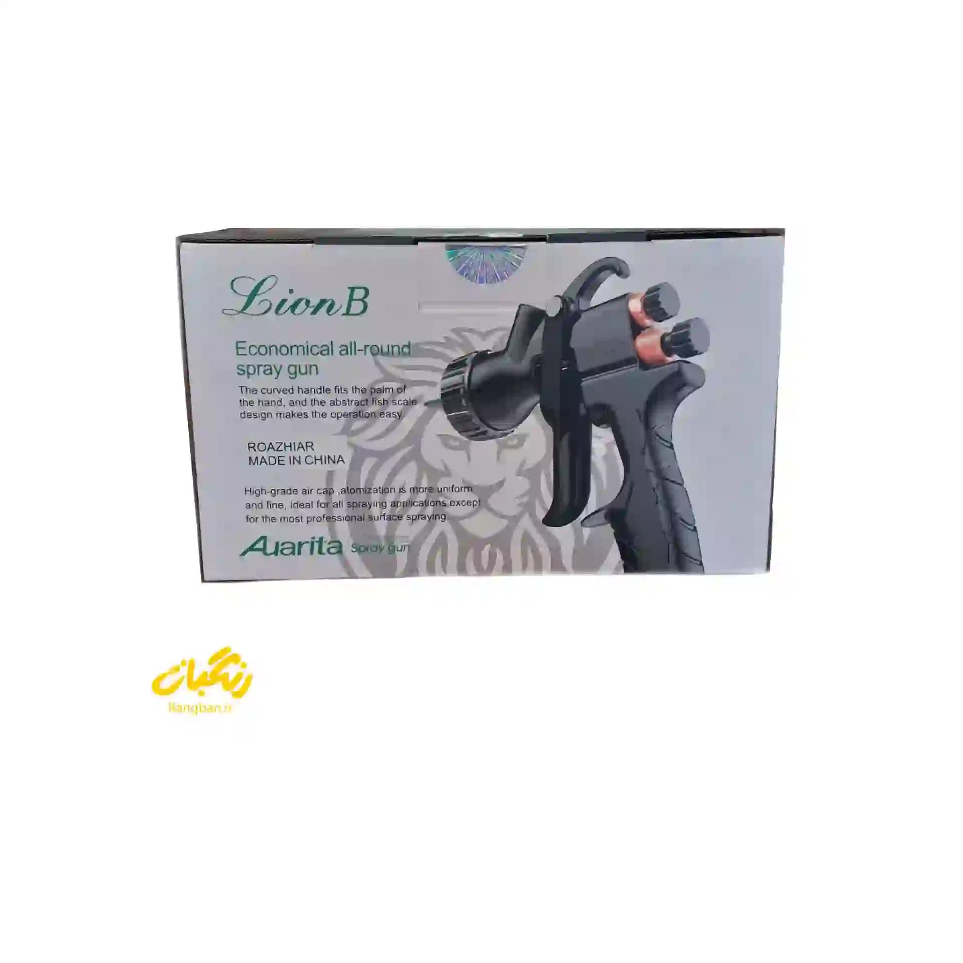 پیستوله LION_B HVLP سوزن 1/4 آئوریتا — تصویر ۴
