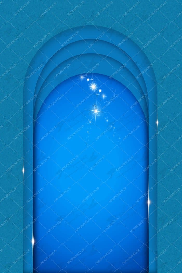 زمینه پوستر لایه باز طرح محراب psd — تصویر ۲