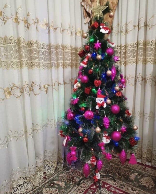 درخت کریسمس سوزنی 180 سانتی متر کد 19 — تصویر ۷