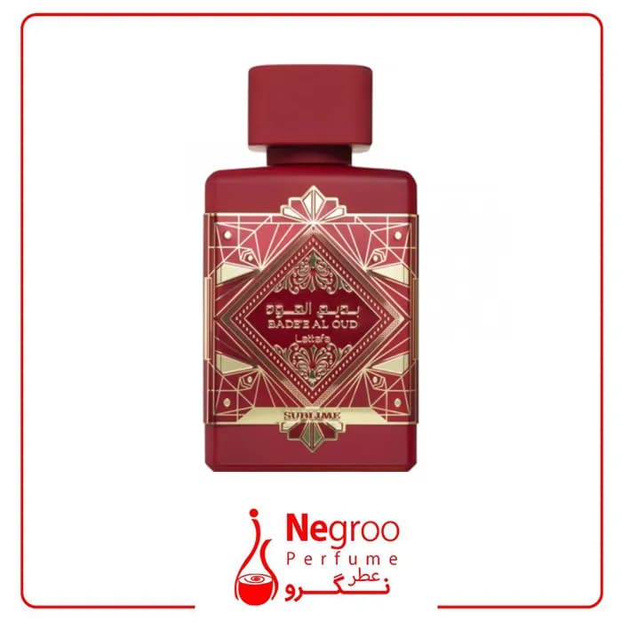 عطر ادکلن لطافه بدیع ال عود سابلیم 100 میل Lattafa Bade’e Al Oud Sublime اورجینال — تصویر ۲