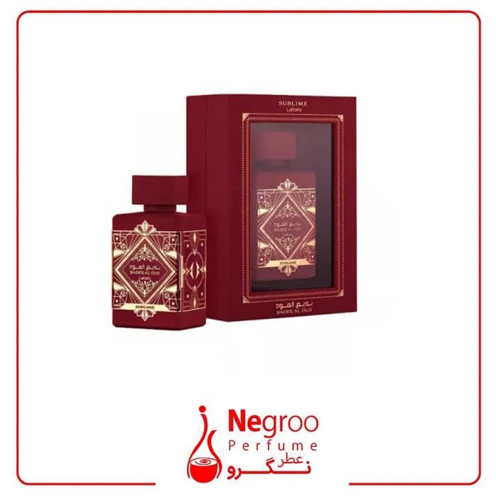 عطر ادکلن لطافه بدیع ال عود سابلیم 100 میل Lattafa Bade’e Al Oud Sublime اورجینال