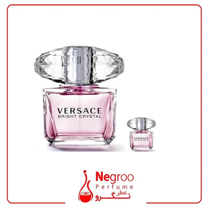 ادکلن مینیاتوری ورساچه صورتی-برایت کریستال 5 میل Versace Bright Crystal