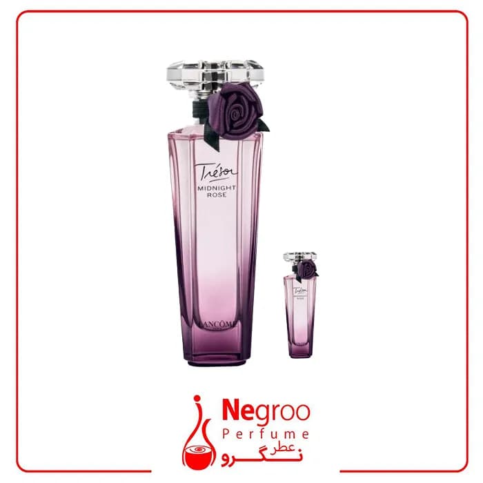 عطر ادکلن مینیاتوری لانکوم ترزور میدنایت رز 5 میل Lancome Tresor Midnight Rose 50ml اورجینال