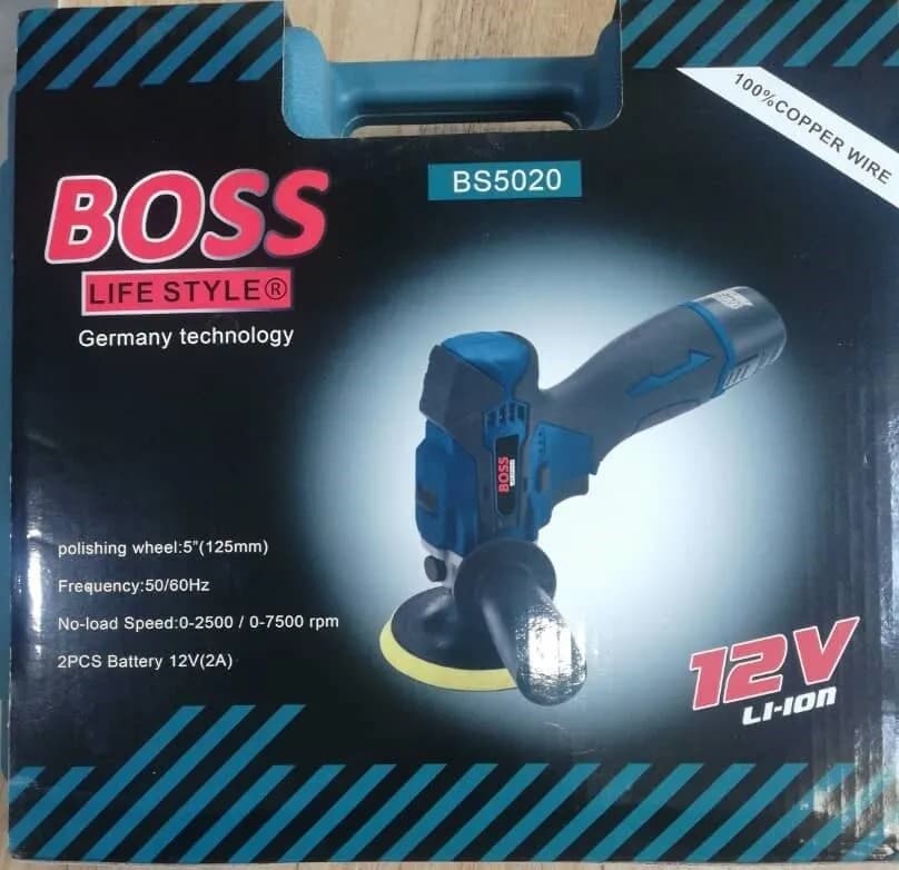دستگاه پولیش شارژی باس مدل BS-5020 — تصویر ۲