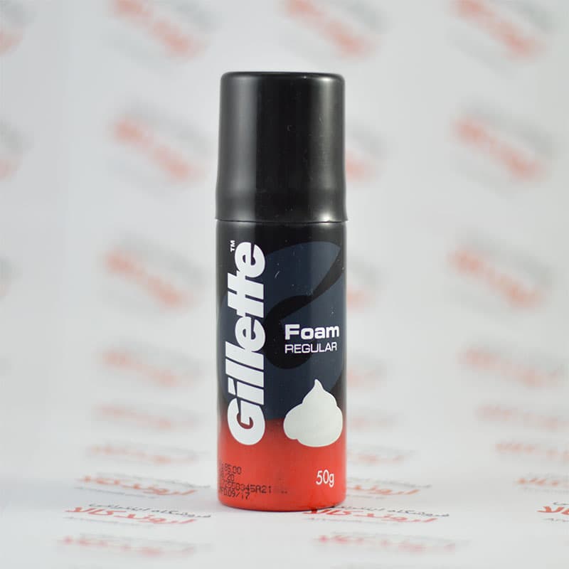 خمیر اصلاح مسافرتی ژیلت GILLETTE مدل FOAM REGULAR