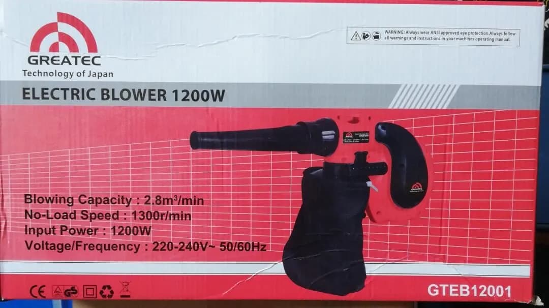 دمنده و مکنده (بلوور) گریتک 1200 وات مدل gteb12001