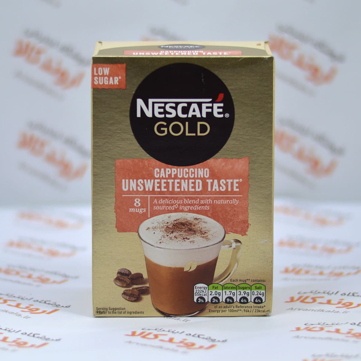 کاپوچینو فوری نسکافه Nescafe مدل Unsweetened