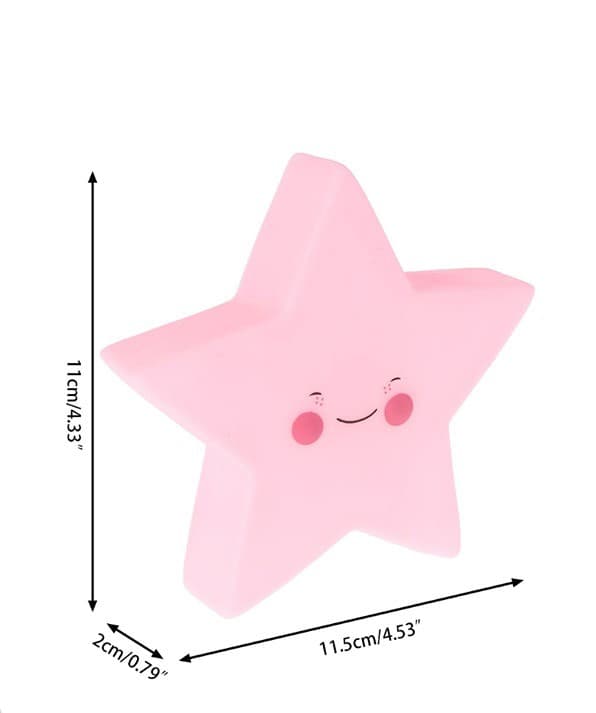 چراغ خواب LED طرح ستاره Star LED Lamp For Kids — تصویر ۳