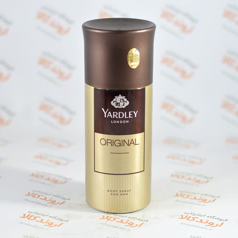 اسپری بدن یاردلی YARDLEY مدل ORIGINAL