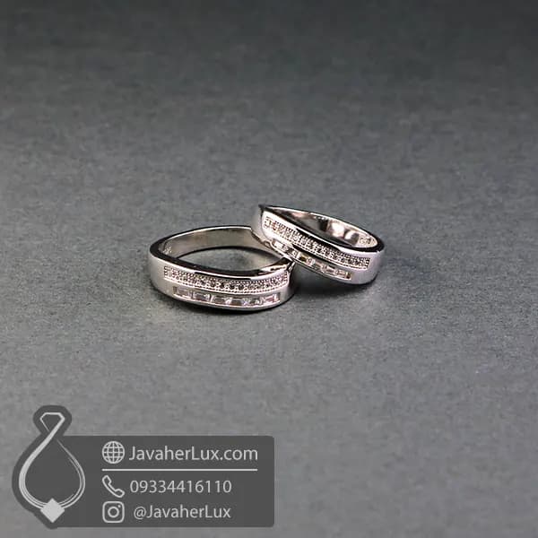 حلقه ست نامزدی مدل اکلیا _ کد : 100397