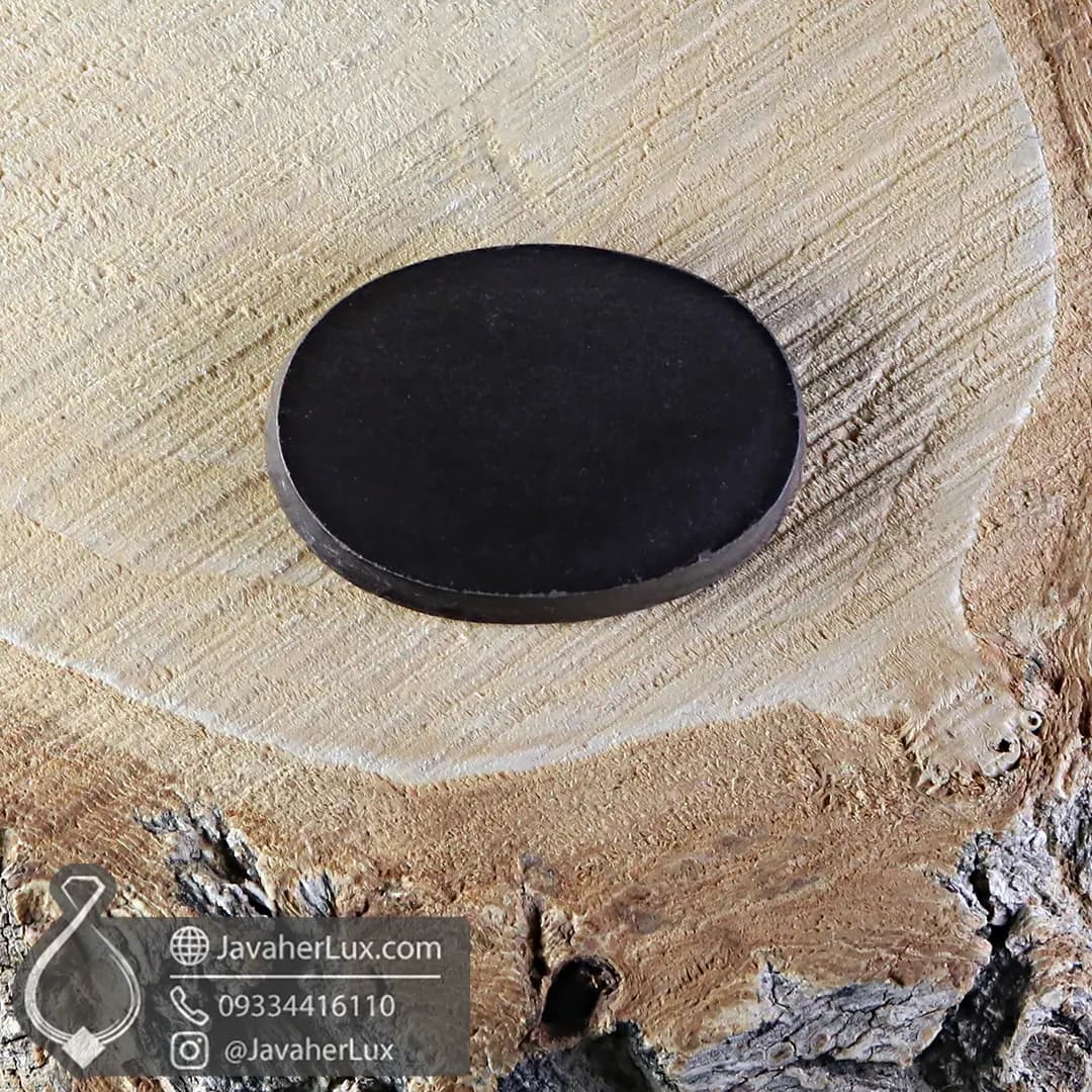 نگین حدید سماقی _ کد : 400230 — تصویر ۴