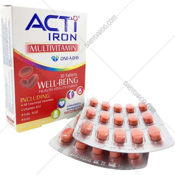 قرص اکتی آیرون ACTI IRON — تصویر ۳