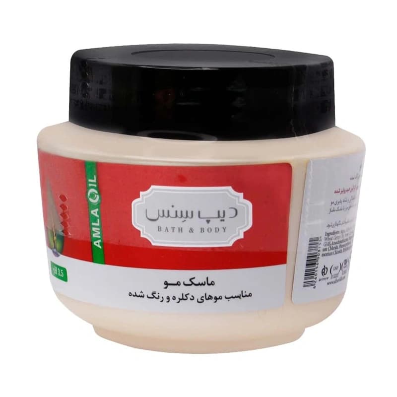 ماسک مو دیپ سنس مناسب موی رنگ شده و دکلره حجم 250mL