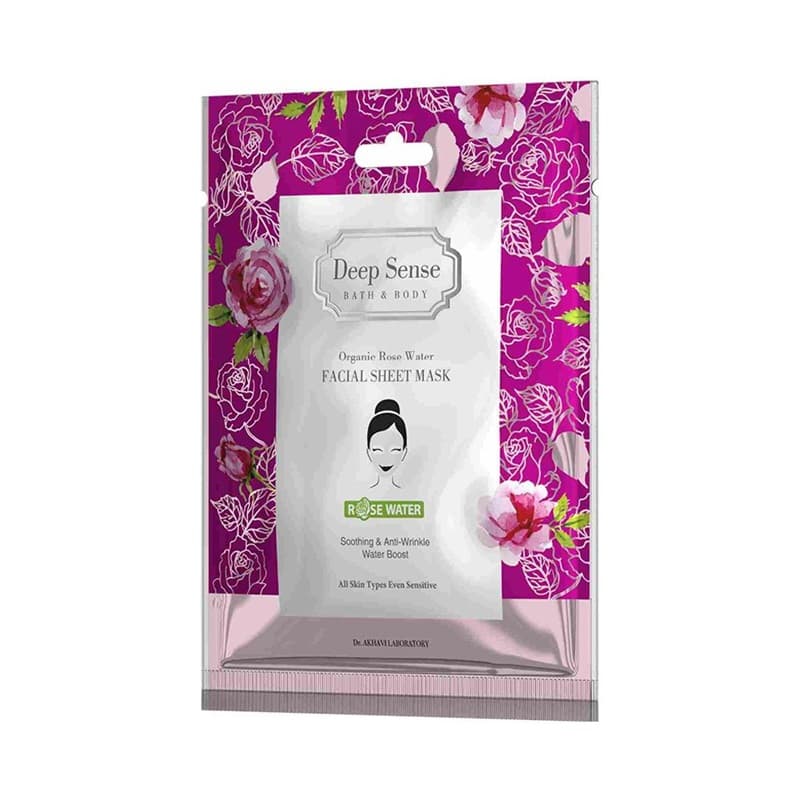 ماسک صورت نقابی دیپ سنس مدل گلاب حجم 25mL