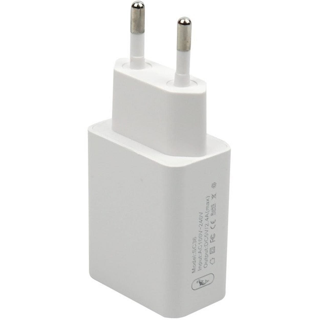 شارژر دیواری 2A 10W (غیر فست) — تصویر ۲