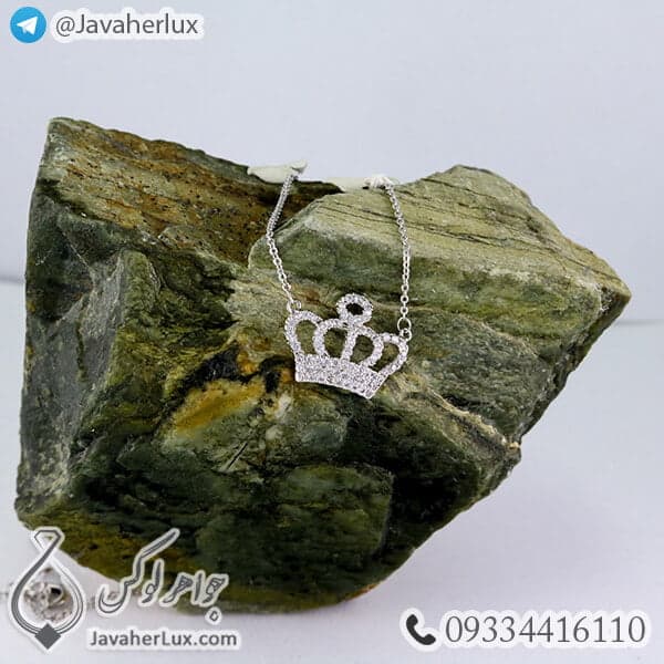 گردنبند تاج _ کد : 200233 — تصویر ۲