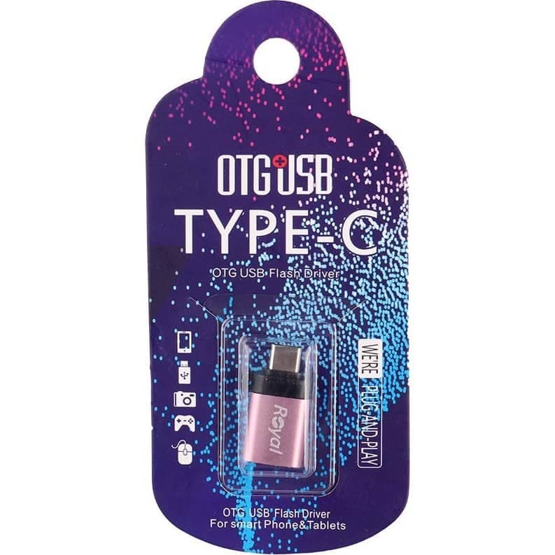 مبدل OTG Type-C USB 3.0 رویال — تصویر ۲