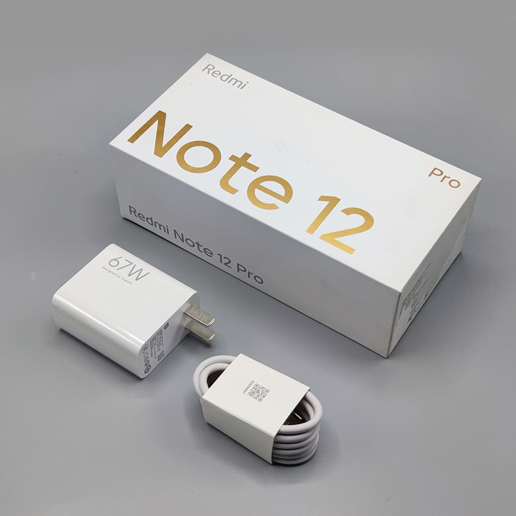 شارژر اورجینال 67 وات سوپر فست شیائومی همراه با کارتن مادر و کابل NOTE 12 PRO