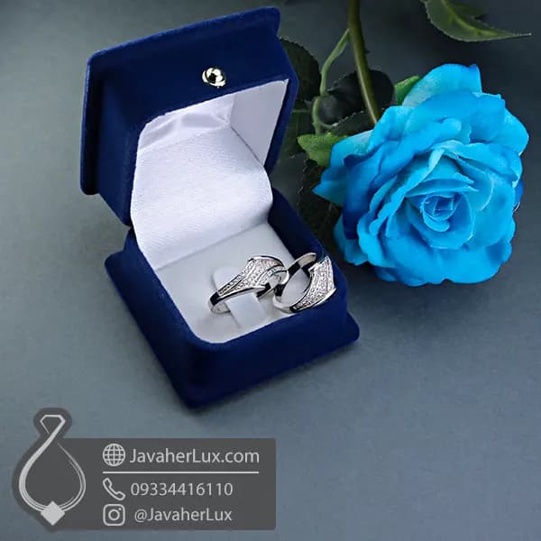 ست حلقه نقره مدل بویه _ کد : 100360 — تصویر ۵