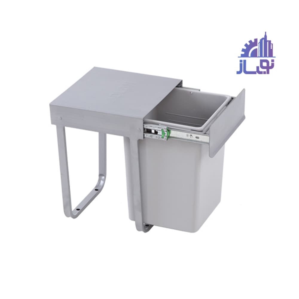 سطل زباله تک مخزنه ریلی کوچک (شاکو) آدلان