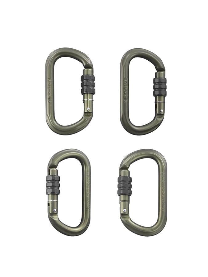 کارابین قفل پیچی کایلاس مدل Oval Screw Gate HAC KE210009 — تصویر ۲