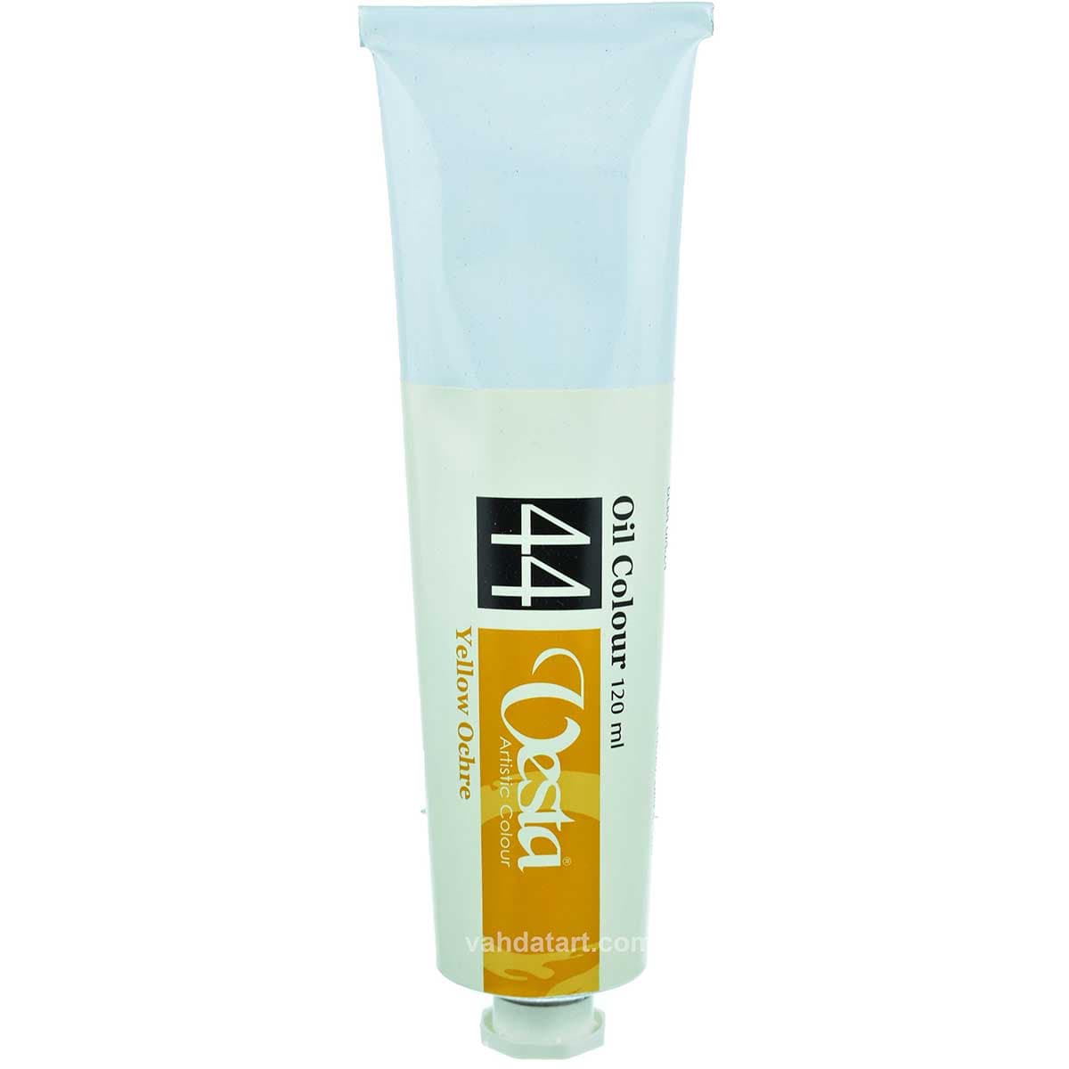 رنگ روغن وستا 120 میل شماره 44 Yellow Ochre