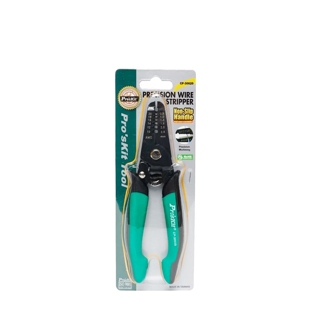 سیم لخت کن دقیق پروسکیت مدل Proskit CP-3002D سایز AWG 10 تا 20 — تصویر ۳