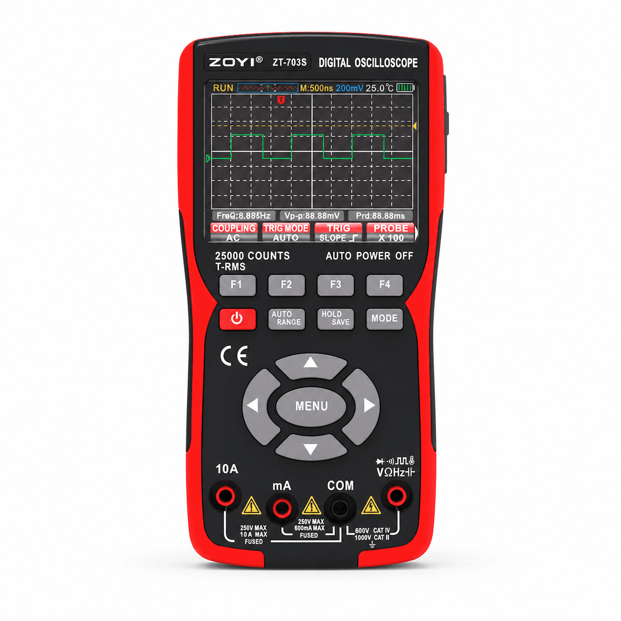 اسیلوسکوپ دستی زویی مدل ZOYI ZT-703S