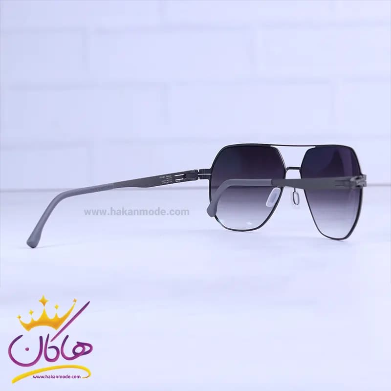 عینک آفتابی مردانه آیس برلین طوسی مدل FLASCO/1 — تصویر ۳