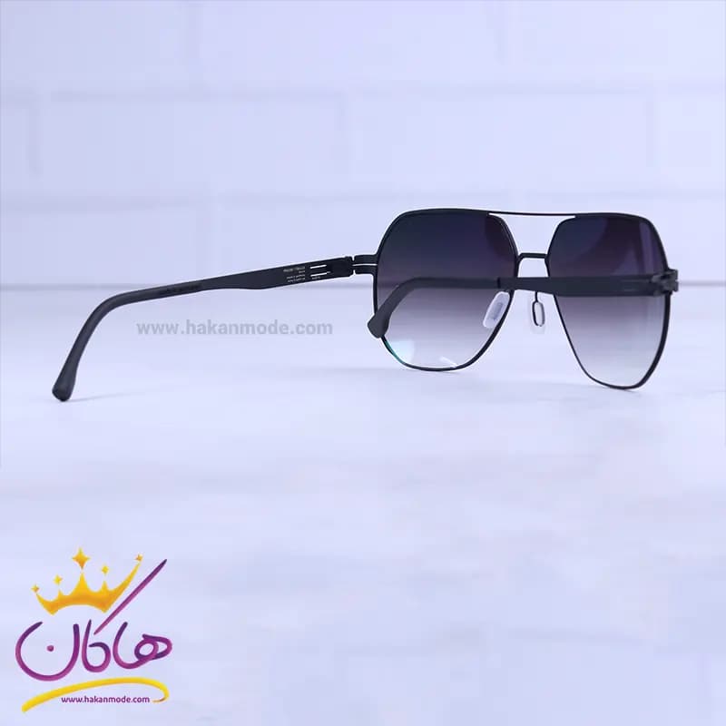 عینک آفتابی مردانه آیس برلین مشکی مدل FLASCO/2 — تصویر ۳
