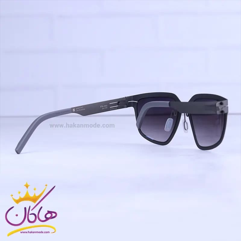 عینک آفتابی مردانه آیس برلین طوسی مدل FLX-S02/1 — تصویر ۳