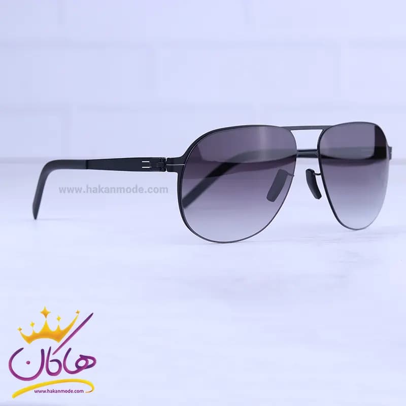 عینک آفتابی مردانه آیس برلین مشکی خلبانی مدل Charlie L/1 — تصویر ۴