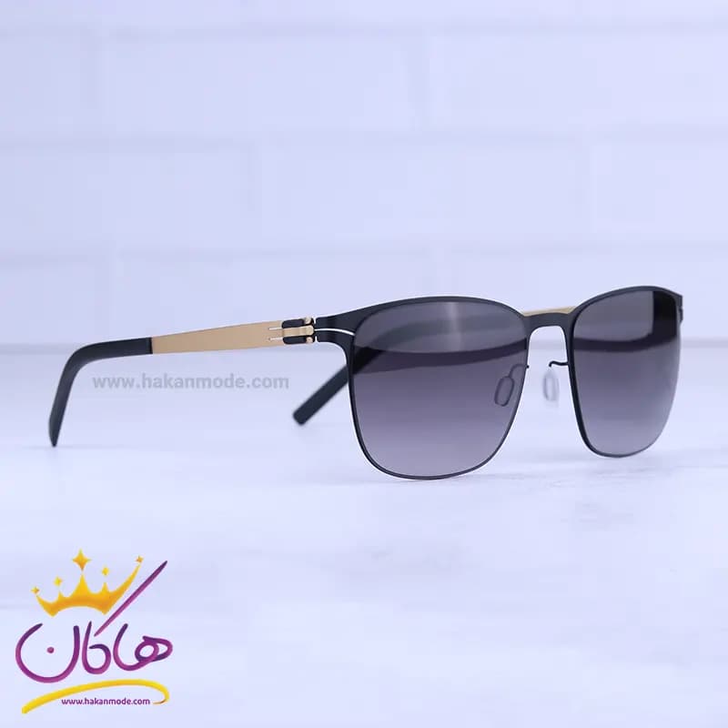 عینک آفتابی مردانه آیس برلین مشکی طلایی مدل NATHAN/3 — تصویر ۴