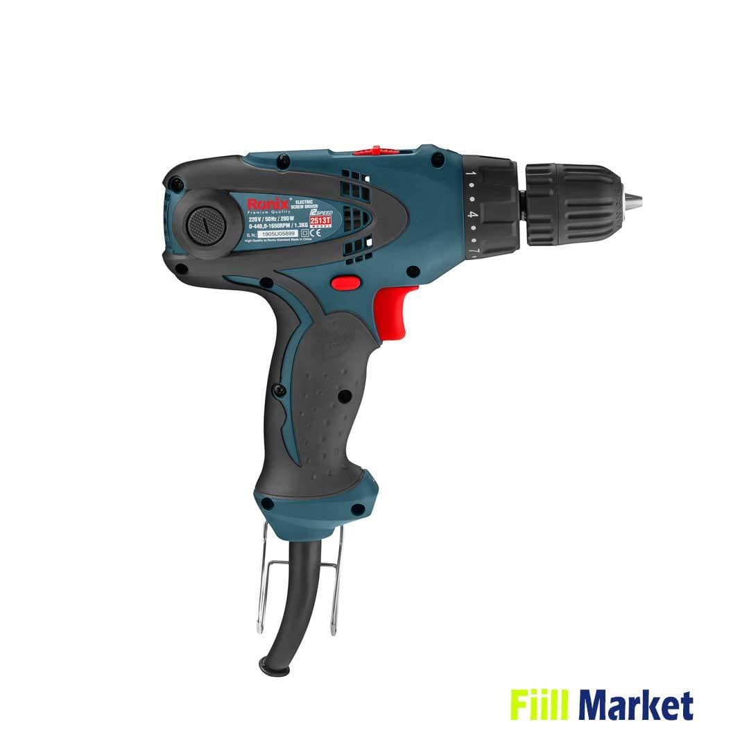 پیچ گوشتی برقی ترک متر دار 280 وات مدل 2513T