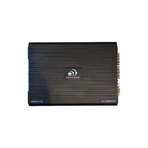 آمپلی فایر خودرو 4 کانال 75 آرامس برند مسیو مدل BP800.4V2