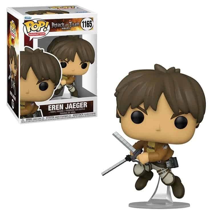 فیگور فانکو پاپ طرح Attack On Titan Eren Yeager – کد 1165 — تصویر ۲