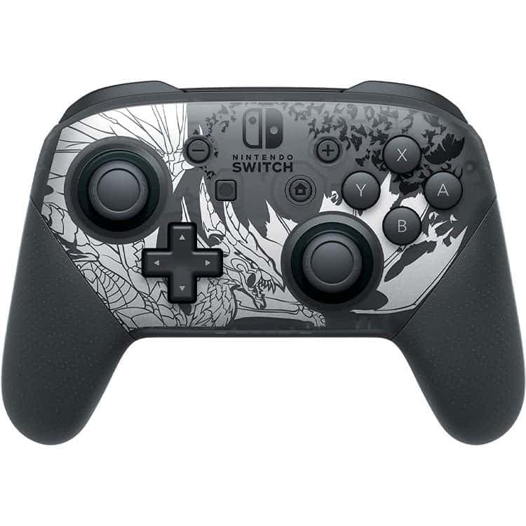 کنترلر بی سیم Nintendo Switch Pro – طرح بازی Monster Hunter Rise: Sunbreak